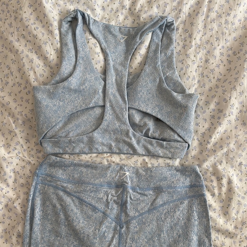 Women's Blue Gymshark Set